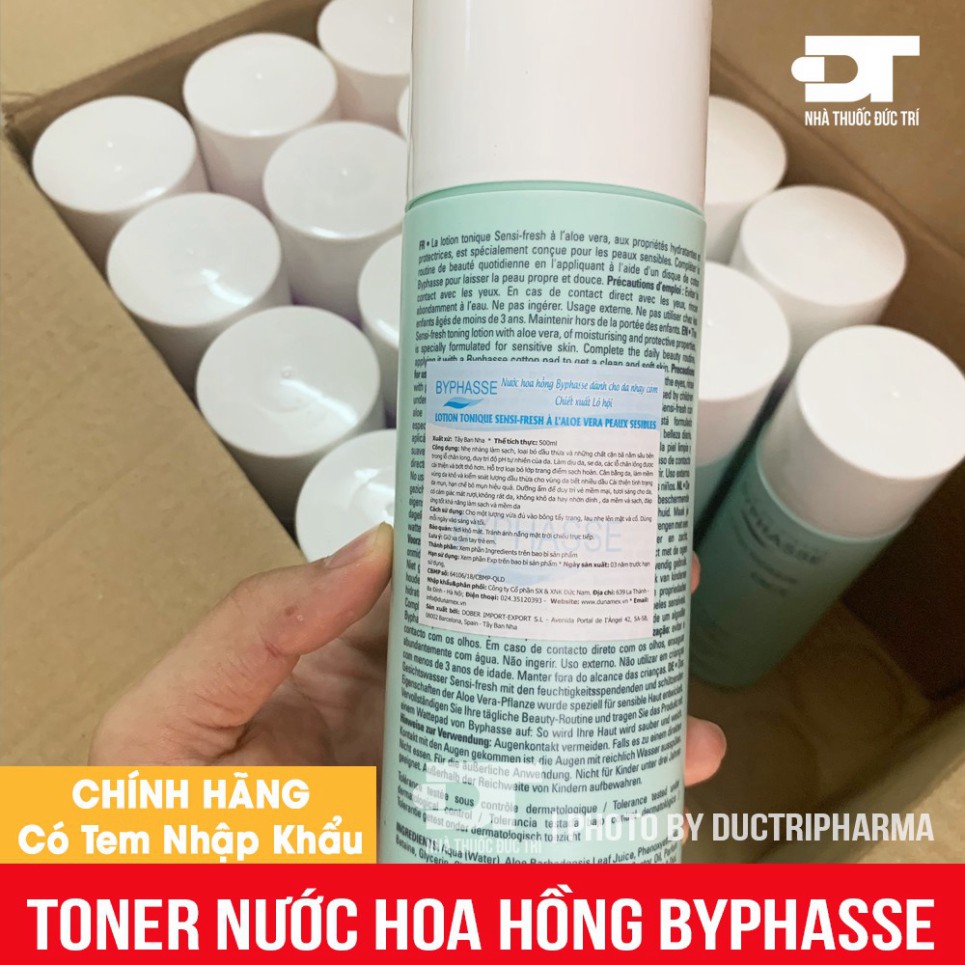 Nước Hoa Hồng BYPHASSE Soft Toner Lotion 500ml nk033