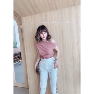 Áo phông giấy trễ vai