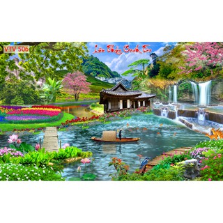 Mẫu tranh cá chép