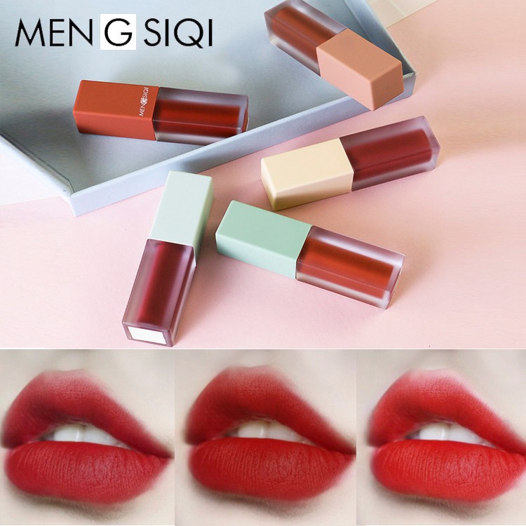 Set 5 son kem MENGSIQI siêu mềm mịn SM89