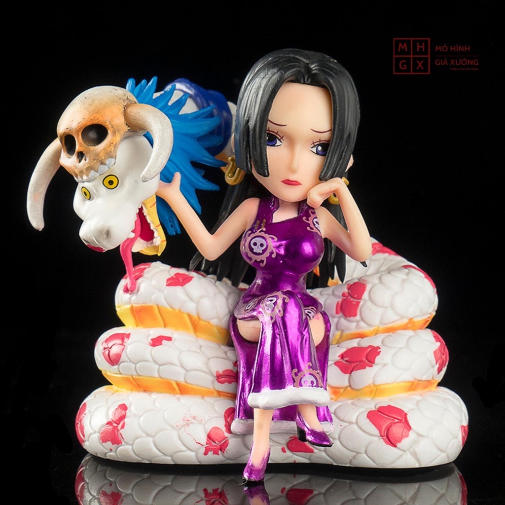 Mô hình One Piece Boa Hancock nữ hoàng hải tặc cao 8cm , trạng thái chiến đấu , figure mô hình one piece giá xưởng