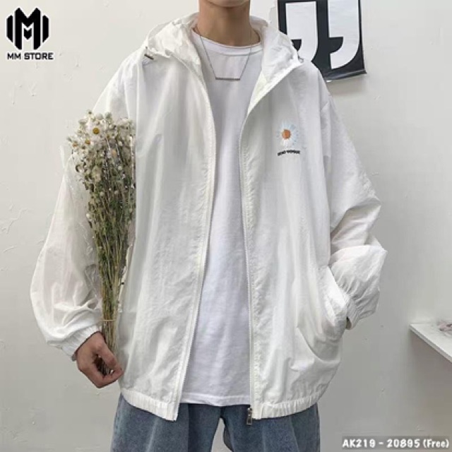 🌵 𝐓𝐡𝐞 𝐔𝐥𝐳𝐳𝐚𝐧𝐠 🌵 219 Áo Khoác Dù Hoa Cúc (Hình Thật) Dù 2 Lớp Unisex - Couple - Hottrend - Giá Sỉ - Siêu Rẻ | BigBuy360 - bigbuy360.vn