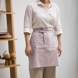 Tạp dề linen ngắn