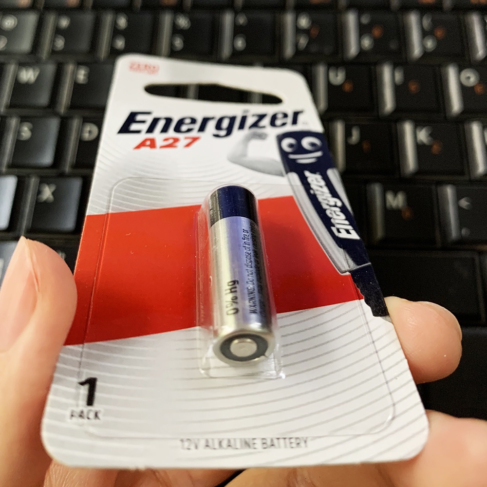 Pin cửa cuốn A27 Energizer chính hãng - Vỉ 1 viên