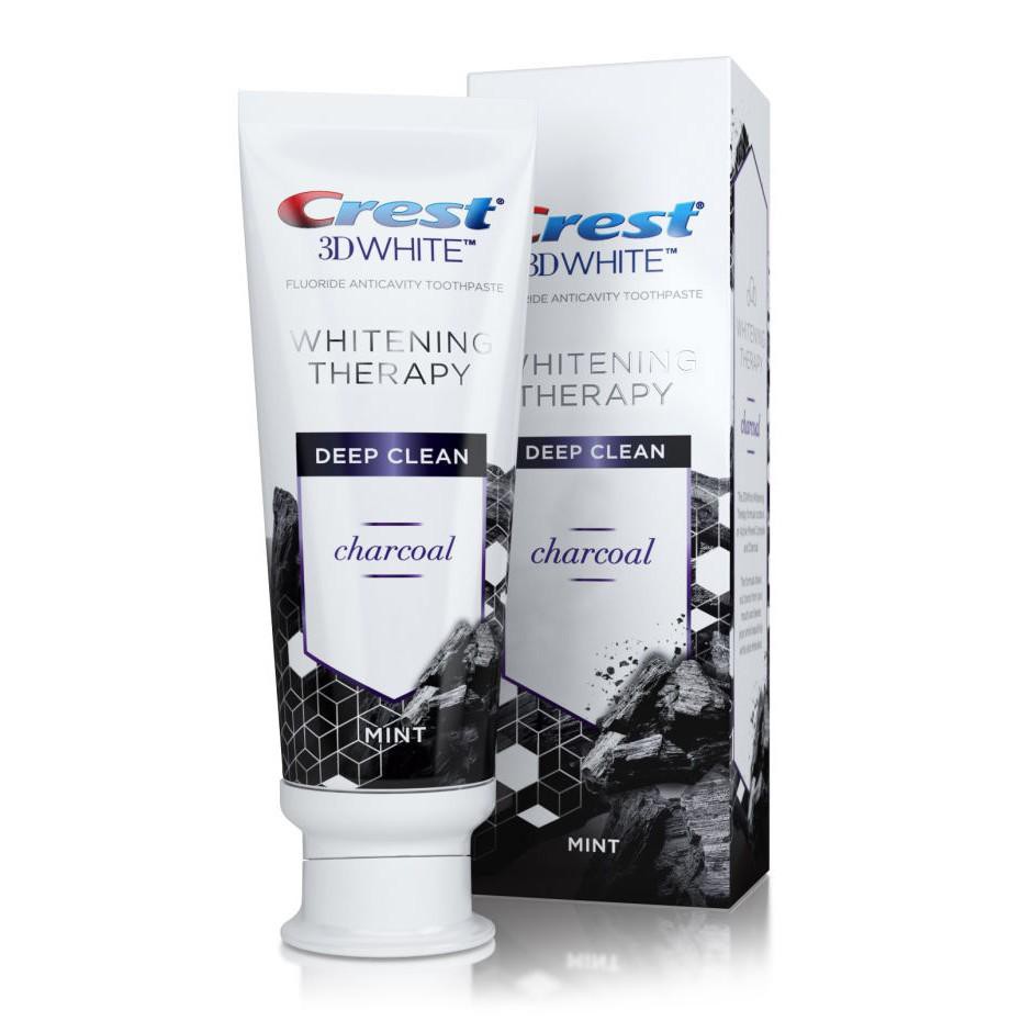 Kem Đánh Răng Than Hoạt Tính Crest 3D White Charcoal Toothpaste 116g Của Mỹ