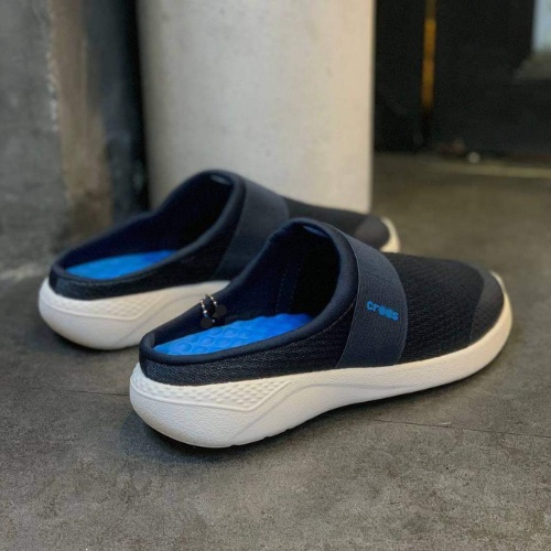 Giày crocs vải Nam Sabo Literide Mesh Mule  êm, nhẹ, không hôi chân, xuất xịn