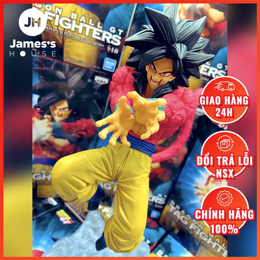 Mô Hình chính hãng Dragon Ball GT, Son Goku SSJ4, Tag Fighters (Bandai Spirits) chính hãng Nhật Bản