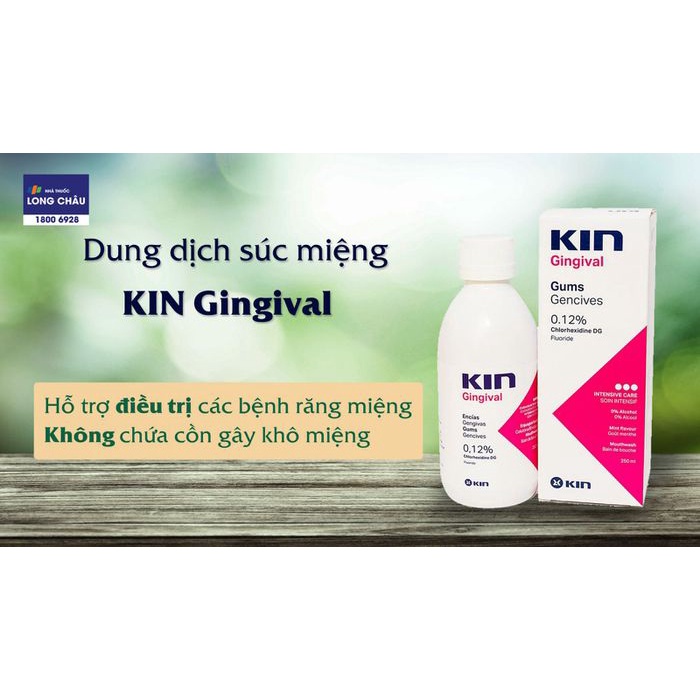 Nước súc miệng KIN Gingival chai 250ml