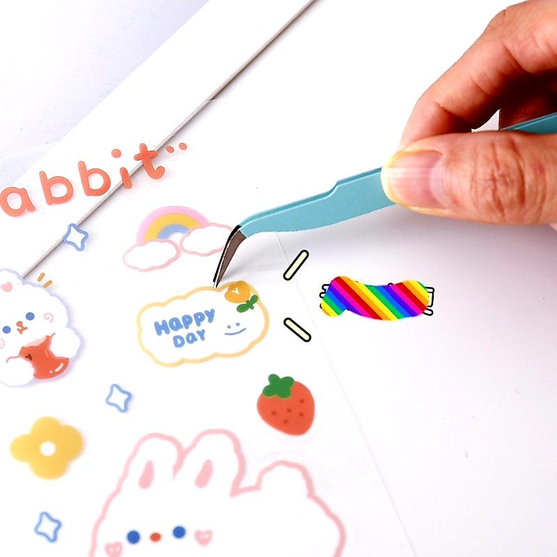 Nhíp gắp sticker làm bullet journal