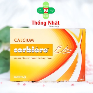 Bổ sung Canxi Calcium Corbiere Extra Hộp 30 ống x 5ml và 10ml