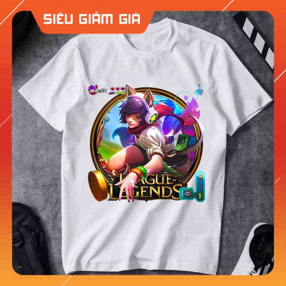 (SALE) (SALE) Áo Game Liên Minh Huyền Thoại Ahri Giả Lập 2020 Cực Chất