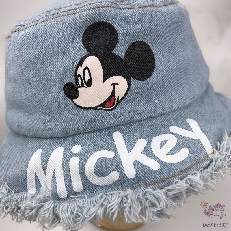  Mũ tai bèo in hình chuột Mickey phong cách Hàn Quốc đáng yêu dành cho cả bé trai và bé gái
