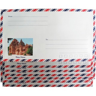 Xấp 20 Bao thư sọc tự dính giấy định lượng 70 size 11x19cm