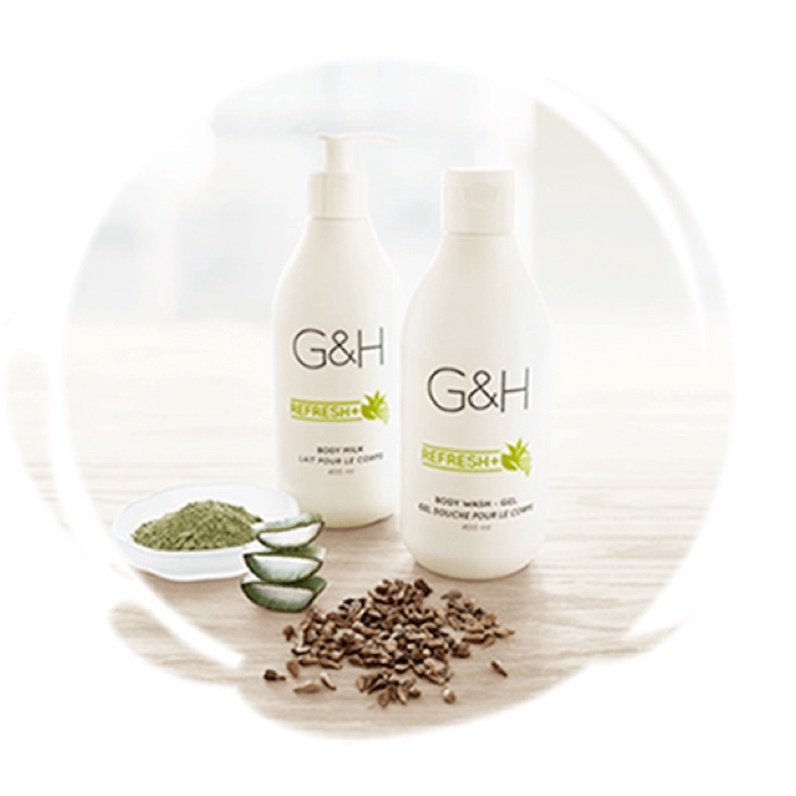 G&H REFRESH+Sữa tắm mang lại sự tươi mát cho làn da