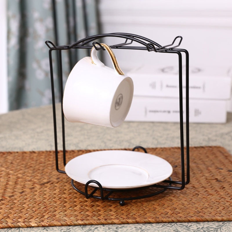 Giá Đỡ Trưng Bày Cốc / Đĩa / Cốc Thủy Tinh Ráo Nước Dùng Trong Nhà Bếp