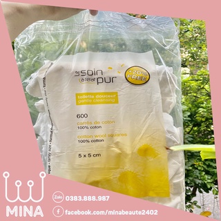 Bông tẩy trang tetra 500 miếng