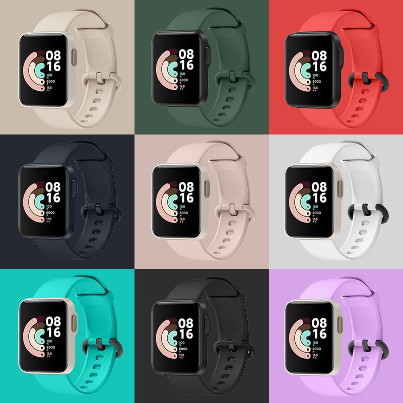 Dây Silicone Thay Thế Cho Đồng Hồ Xiaomi Mi Watch Lite / Redmi Watch 2 Lite