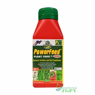 Phân Cá Không Hôi - Phân Bón Lá POWER FEED - Mập Mầm - To Hoa - Dày Cánh - 250ml