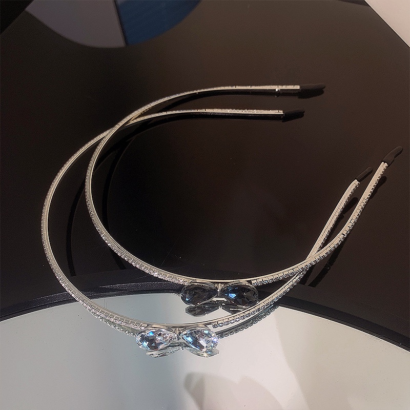 Băng Đô Cài Tóc Đính Đá Zircon Đơn Giản Phong Cách Mùa Hè Kiểu Mới Thời Trang Mùa Hè