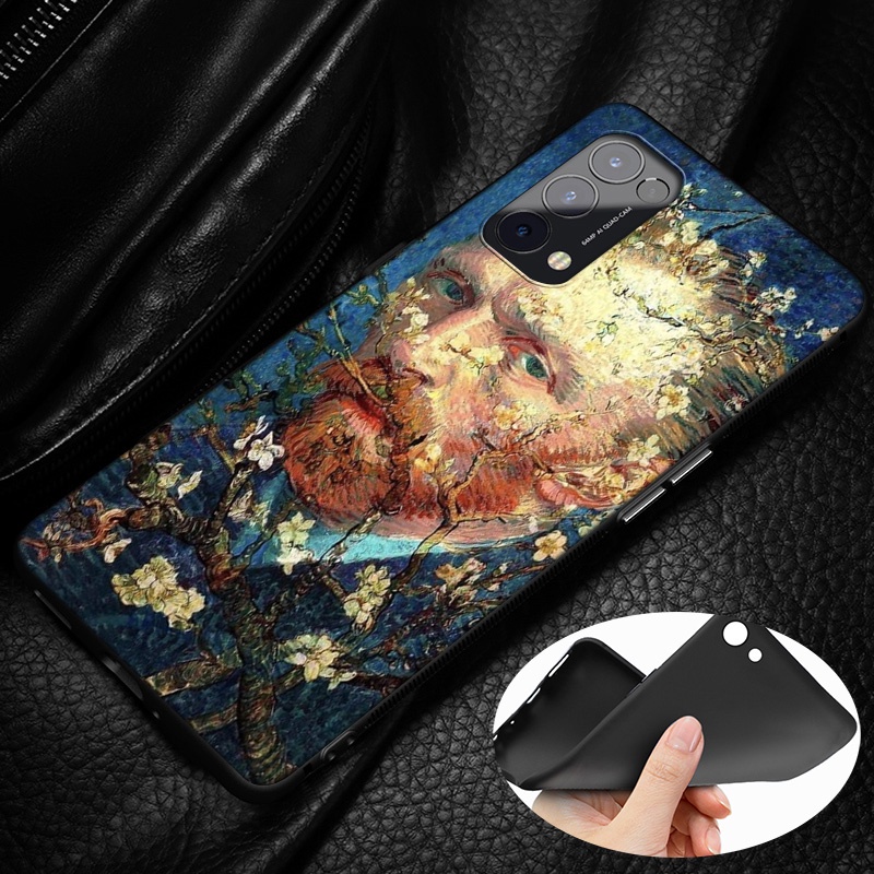 Ốp Điện Thoại Mềm In Hình Tranh Vẽ Van Gogh Cho Xiaomi Redmi Note 11 9T 10 9 9S K20 Pro Max JE15 Mới