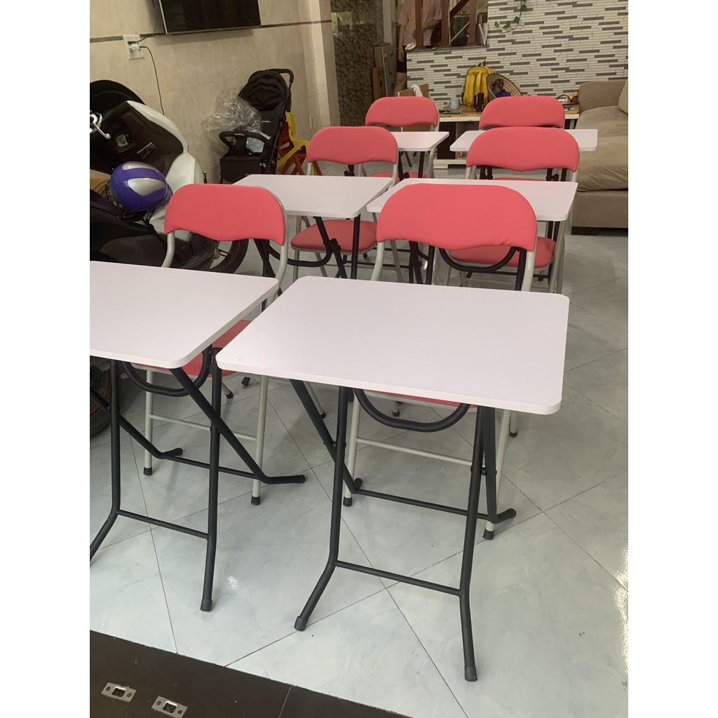 Bộ bàn ghế siêu đẹp kích thước 40/60 cao 71cm