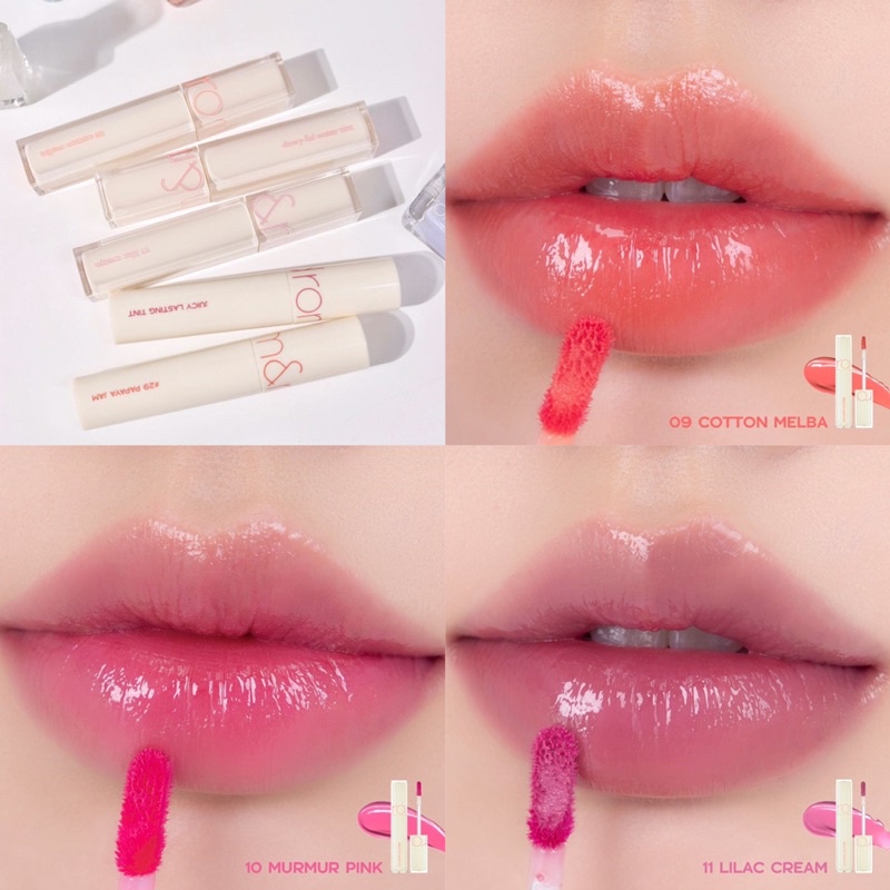 Son Tint Bóng Romand Milk Grocery Dewy Ful Water Tint 5g