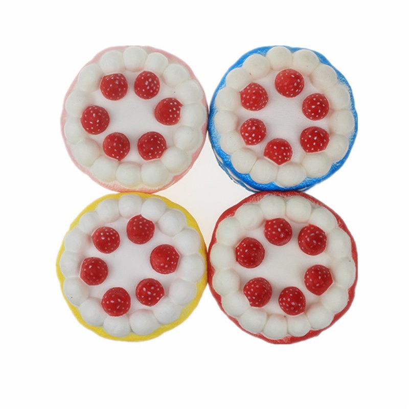 Đồ chơi bóp mềm giúp giải tỏa căng thẳng thiết kế hình bánh kem dễ thương vui nhộn