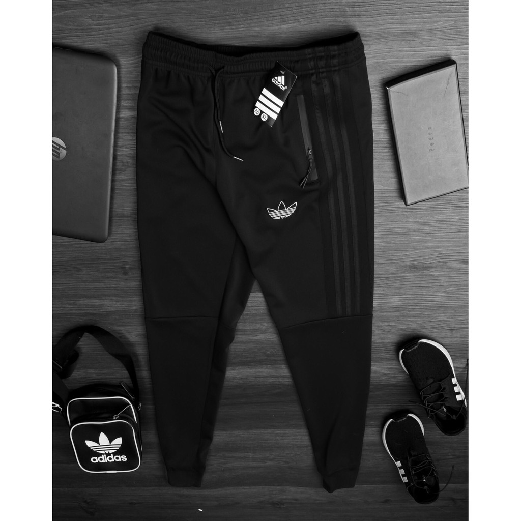 Quần dài thể thao nam ống bo phom 50-80kg chất liệu thun Poly dày đẹp | BigBuy360 - bigbuy360.vn