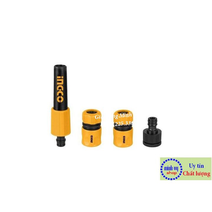 Bộ 5 khớp nối vòi xịt phun nước INGCO HHCS05122