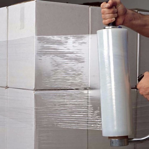 Màng chít PE trọng lượng 5KG x chiều rộng 50cm dùng bọc hàng hoá và cuốn pallet