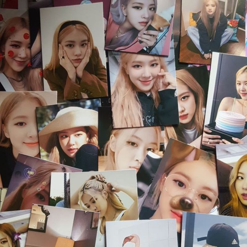 Lomo card 72 ảnh thành viên BLACKPINK - ROSÉ Instagram selca