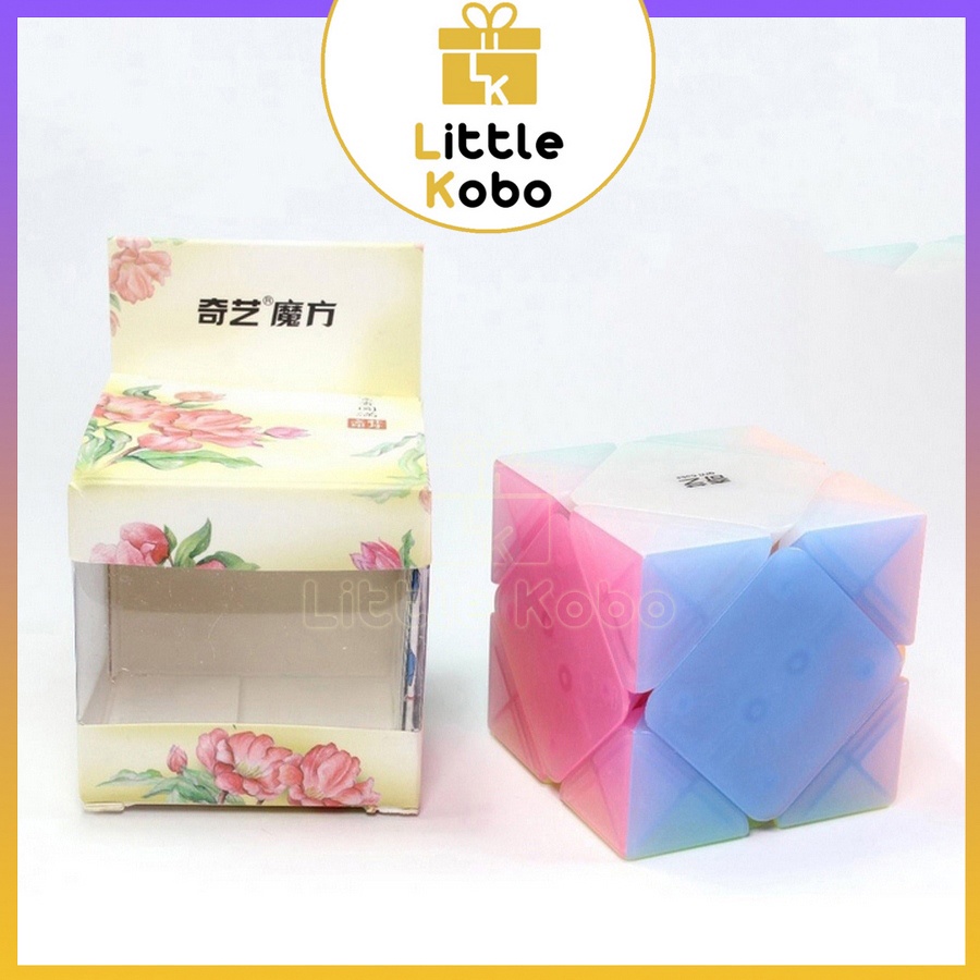 Bộ Sưu Tập Rubik Jelly QiYi 2x2 3x3 4x4 Pyraminx Skewb Square-1 SQ1 Windmill Fisher Rubic