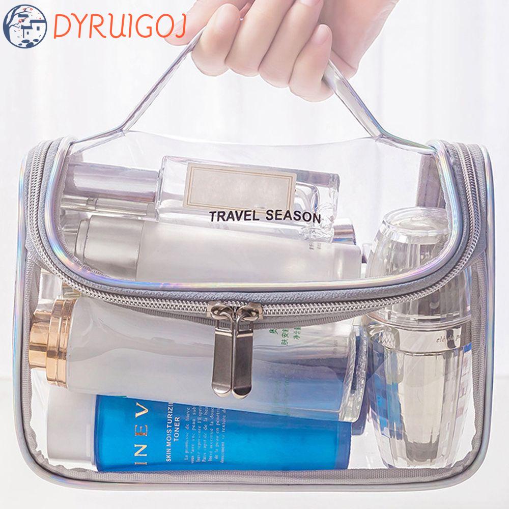 Túi Nhựa PVC Trong Suốt Đựng Mỹ Phẩm Du Lịch Tiện Dụng