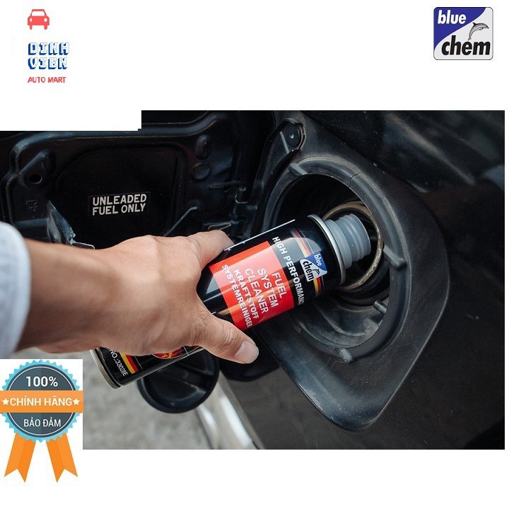 {BLUECHEM} Chai fuel system cleaner vệ sinh hệ thống xăng giúp loại bỏ các tạp chất, chạy ngọt ngào,tiết kiệm nhiên liệu