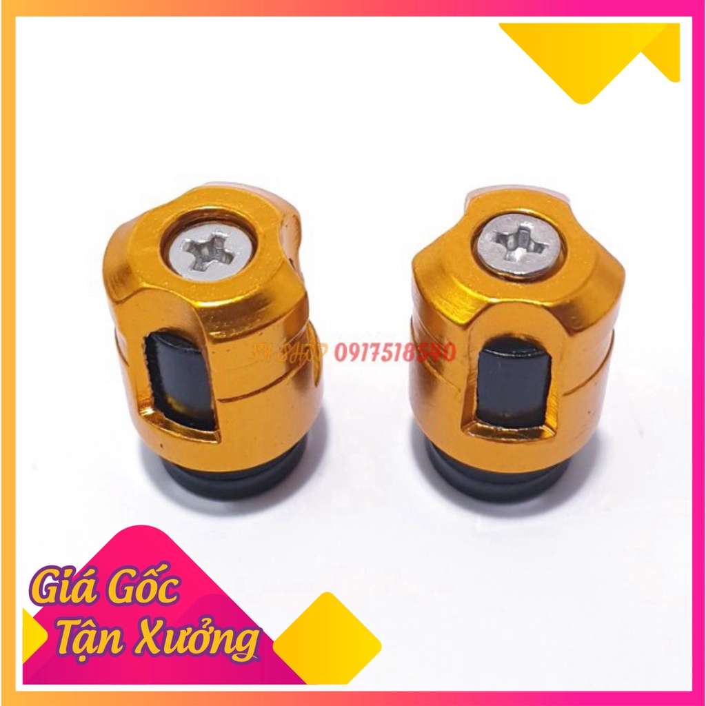 NÚT BỊT CHÂN VAN BIKER GẮN XE MÁY - OTO ( giá 1 cặp)  (Ảnh Sp thật)