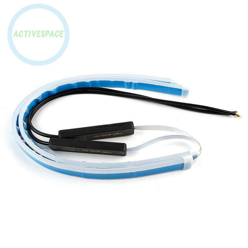 Bộ 2 sợi dây đèn tín hiệu xi nhan DRL 30cm DC 12V cho xe máy | BigBuy360 - bigbuy360.vn