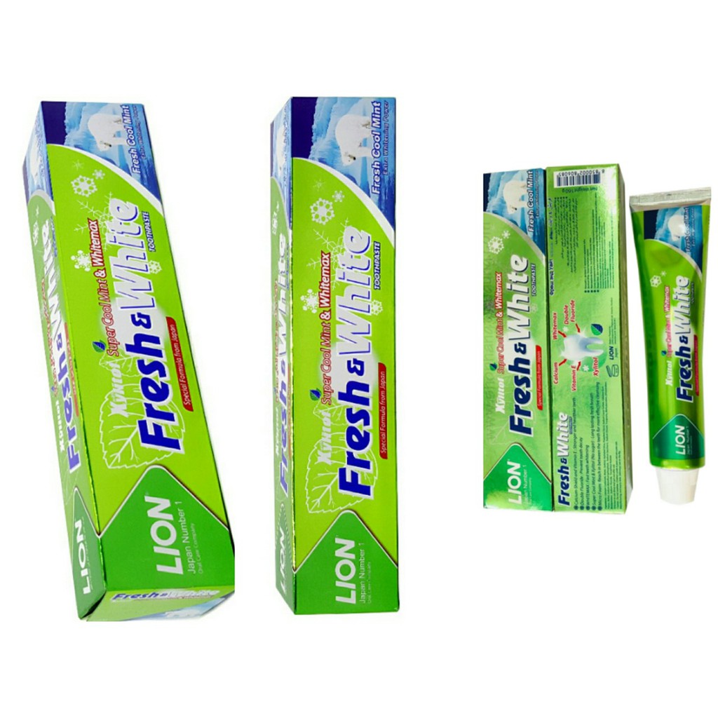 Kem Đánh Răng Fresh &amp; White - Fresh Cool Mint 160gr