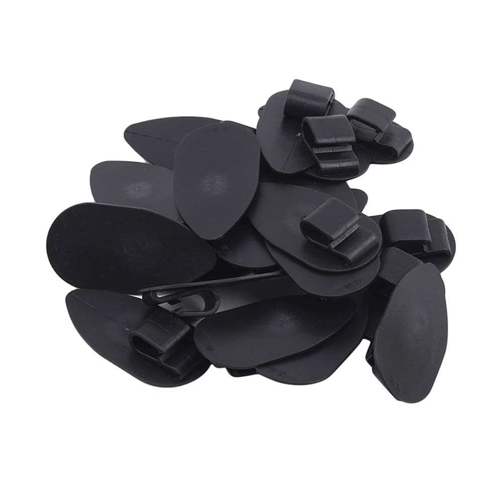 Aaron1 Set 10 Kẹp Cố Định Thảm Lót Sàn Xe Hơi Chống Trượt Siêu Bền Tiện Dụng