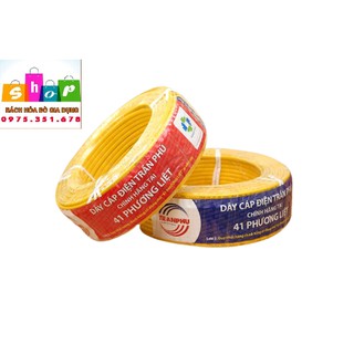 Dây điện đôi Trần Phú 41 Phương Liệt (bán theo mét)-Giadung24h
