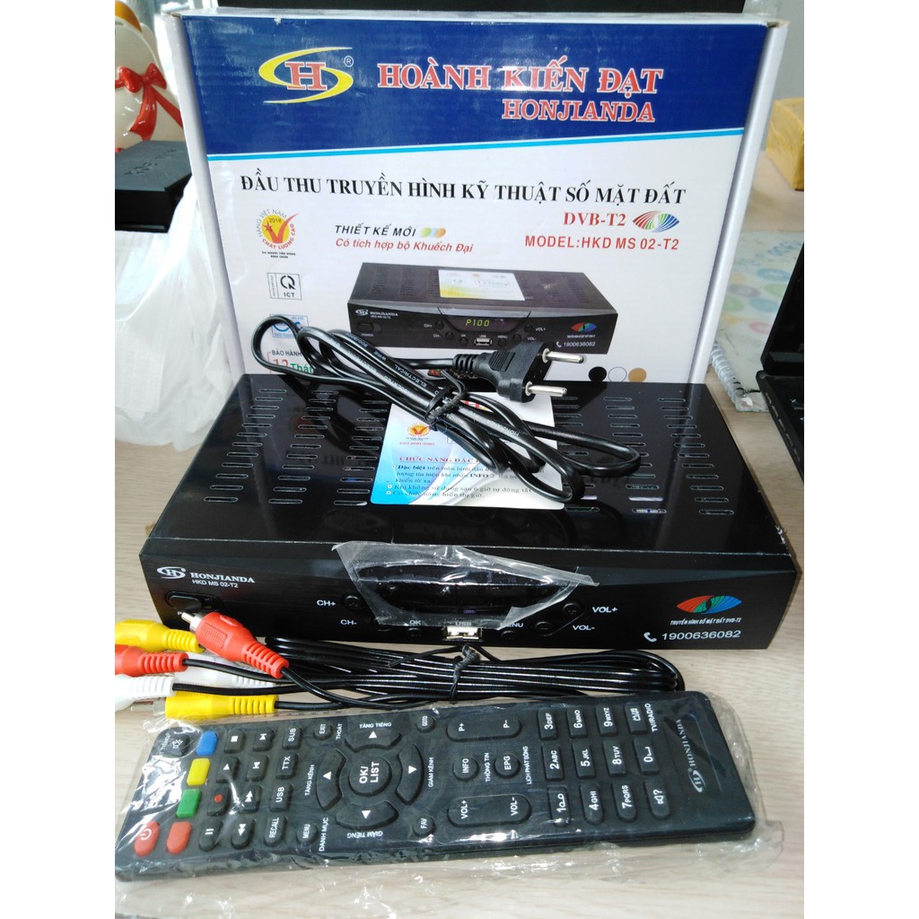 Đầu thu kỹ thuật số DVB T2 - HKD MS 02 T2