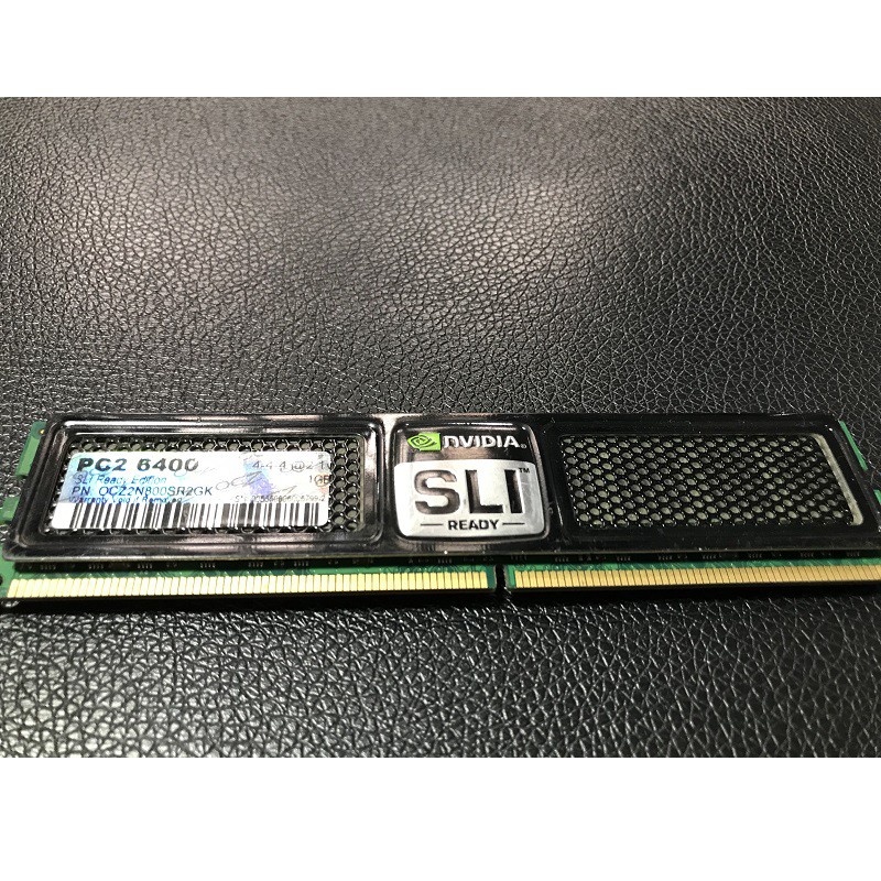 Ram PC DDR2 (PC2) 4Gb bus 800 - 6400U Kit (2x2gb), chính hãng OCZ - Nvidia SLI, bảo hành 12 tháng