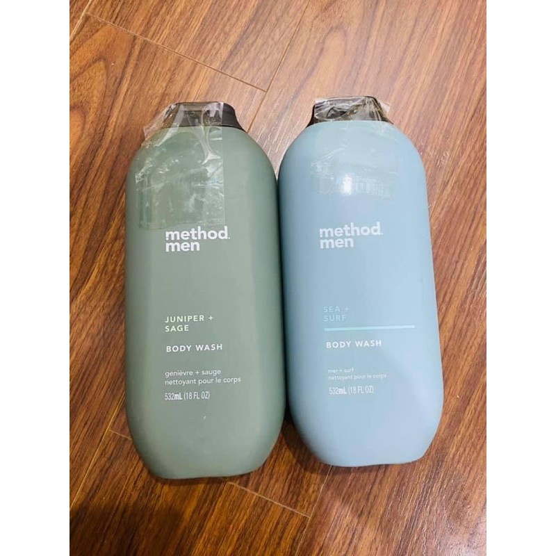 sữa tắm method 532ml cho nam