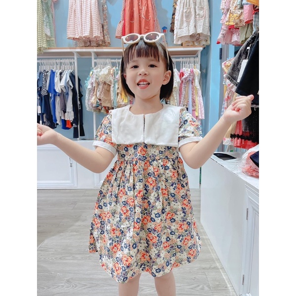 Váy hoa nhí cho bé 8-32kg😘 😘Như Ý House🍓 đầm trẻ em 0,1,2,3,4,5,6,7,8  tuổi
