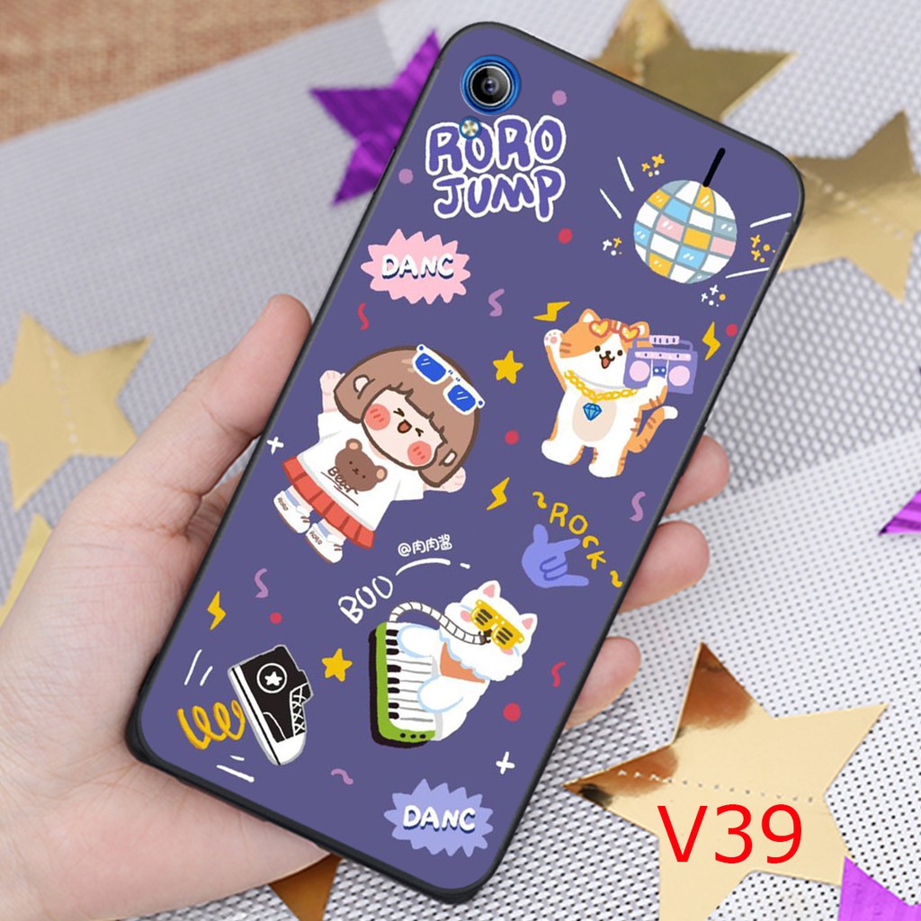 🔥 HÀNG HOT 🔥  Ốp Vivo Y91 - Vivo Y91c - Vivo Y93 in hình nhân vật hoạt hình RORO JUMP Cute