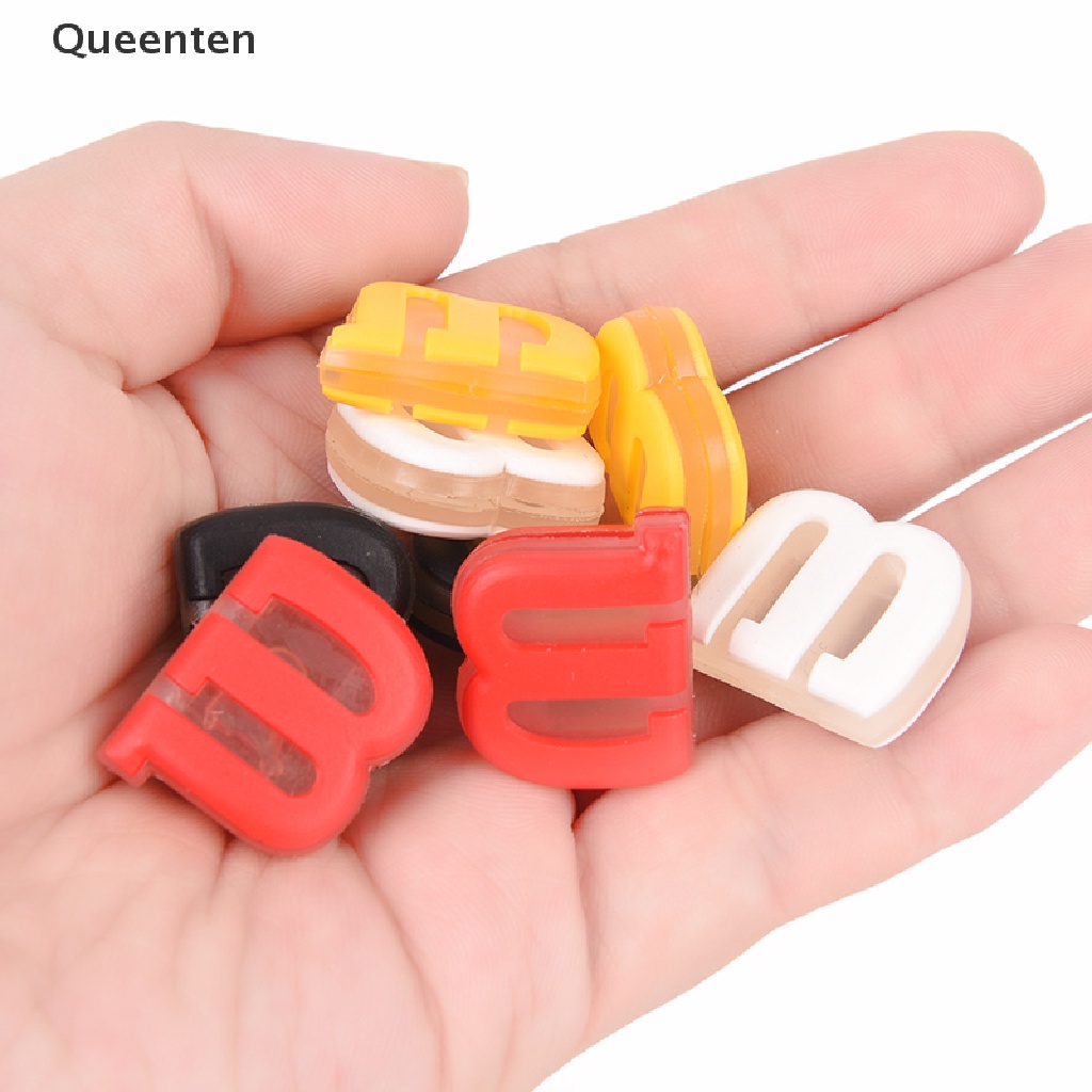 Queenten 5pcs Tennis Racket Damper Shock Absorber Tenis Racquet Vibration Dampeners QT