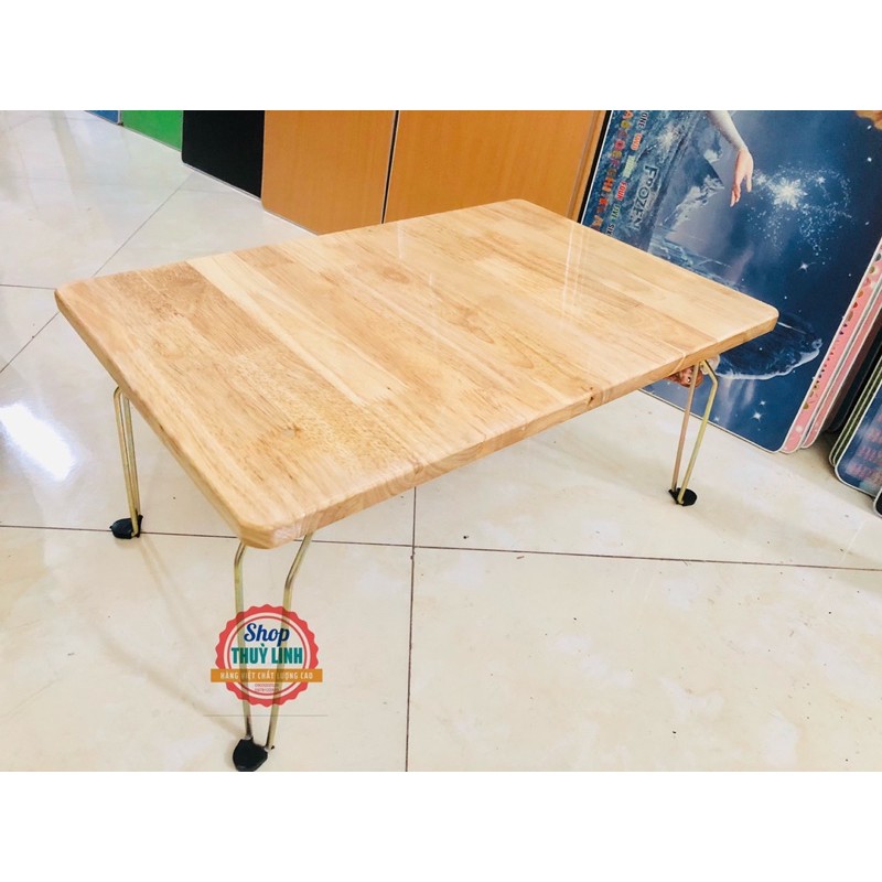 Bàn gấp chân cao 28cm ( gỗ thịt ,kt 40x60 - 50x70cm)