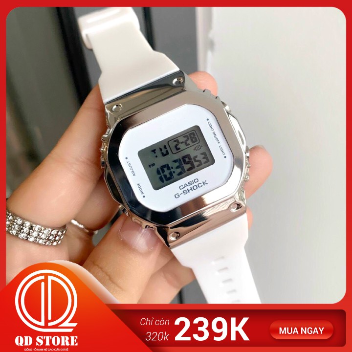 Đồng Hồ Điện Tử G-Shock Nam Nữ 💖𝑭𝑹𝑬𝑬𝑺𝑯𝑰𝑷💖 Đồng Hồ Casio Kiểu Dáng Classic Chống Nước, Dây Đeo Nhựa