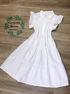 Váy ren bệt vai