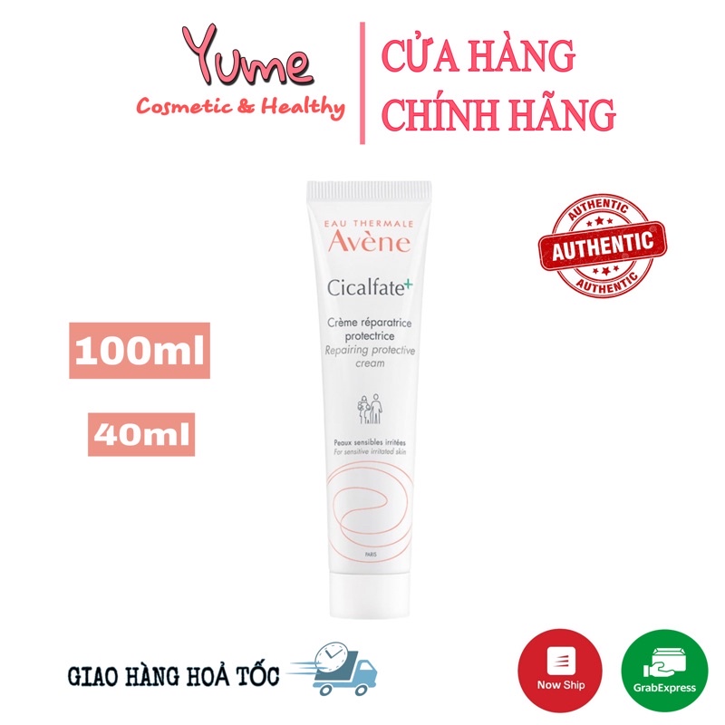 [Có bill]Kem dưỡng phục hồi tái tạo da Avene Cicalfate+ Repairing Protective Cream