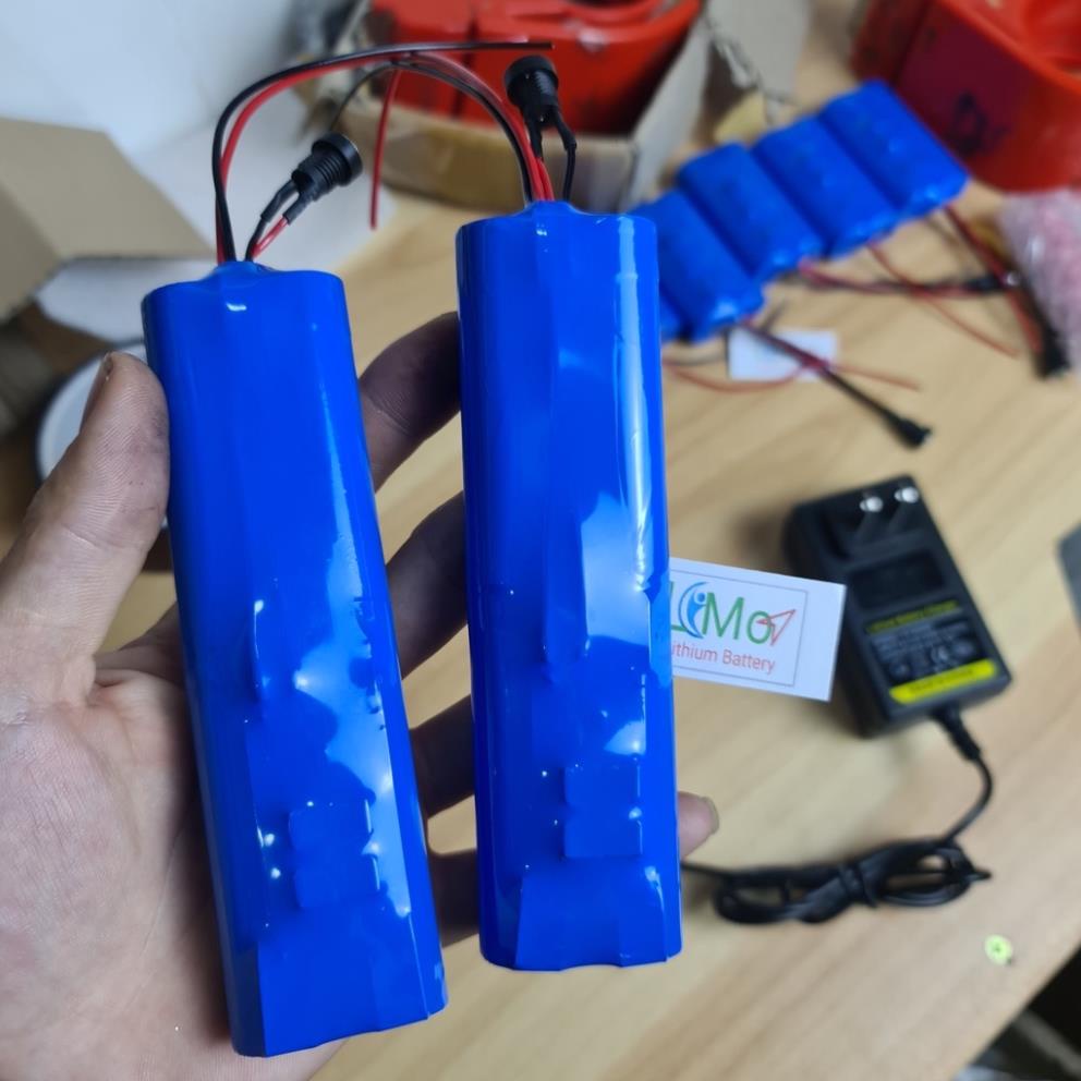 Khối pin 2S 7.2V - 8.4V  dòng xả cao cho máy bắt vít, pin máy khoan, đèn... Pin Lithium 18650 2S 8.4V - LIMO